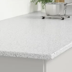 Cubierta de cuarzo blanco para cocina - Muebles Tío Ender Rancagua